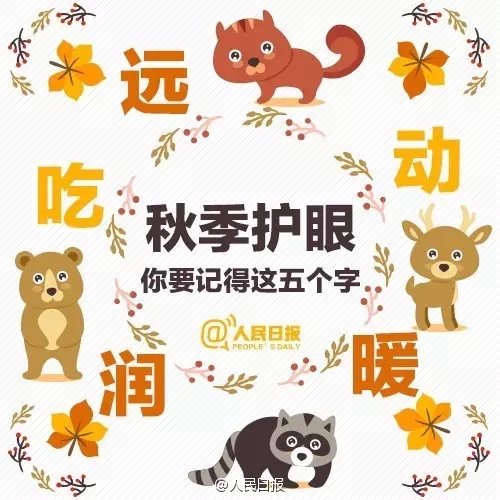 秋季護(hù)眼，請(qǐng)記住這“五字訣”