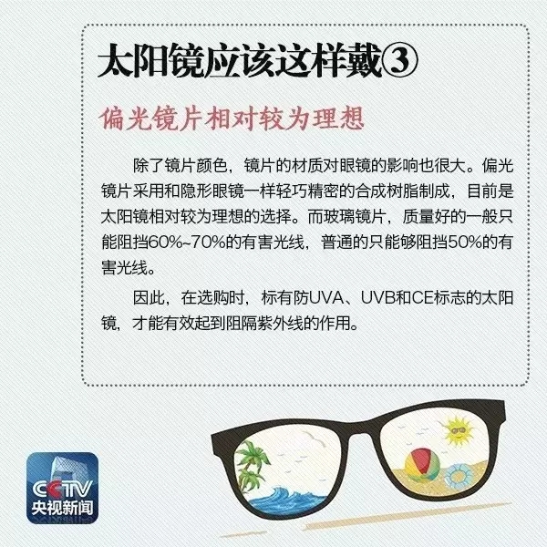夏天即將到來，太陽鏡你真的會戴嗎？