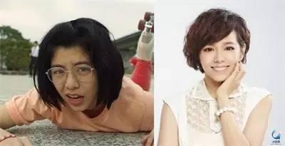 那些近視戴鏡暴丑的女明星們是做了什么變美了？？？